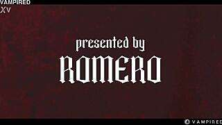 Lesbian Vampires Puck And Veronica Leal Kiss Big Tits In Cosplay