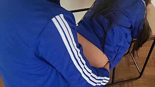 i'm the shyest but whoriest we snuck in classroom to fuck this mexican student no motels so pussy here hope janitor dont hear!!