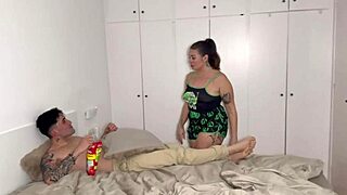 i fuck friend's big ass girlfriend in wild threesome yaetriplex