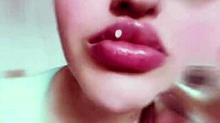 Nude Lipstick Chick Makes You Explode With Heat!