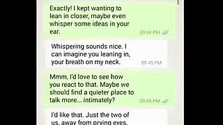 coworkers whisper dirty fantasies with steamy moans