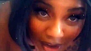ebony bbw slut rides fat cock pov with massive tits bouncing wildly