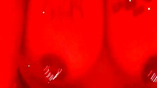 ebony bbw slut rides fat cock pov with massive tits bouncing wildly