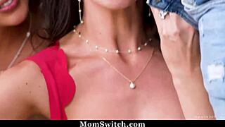 STEPSMOMS LET STEPSONS FUCK ANYTHING IN TABOO ORGY - MOMSWITCH!