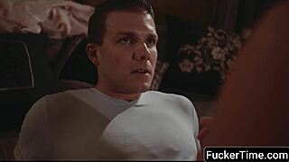 India Summer caught fucking son's cock while hubby films? 😲🍆💦