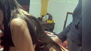 hey your annoying boyfriend calls while i fuck this young college girl after party