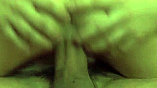 Fussy's shaved pussy rides big cock with ass licking atm facial finish 😈🍑