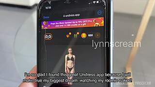 roommate sneaks up while i jerk off to her pics then rides my cock cowgirl style