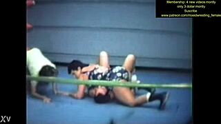 mixed nude wrestling pins and grinds