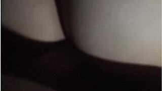 arab bbw milf's shaved pussy asshole wrecked by cock ends as cum rag