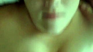 wifey bounces her big tits on cock again part 1