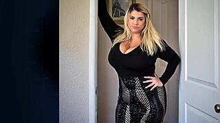huge boobss sexy bbw wifey got me all hot n bothered