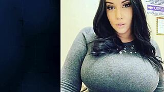 huge boobss sexy bbw wifey got me all hot n bothered