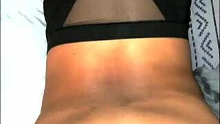 Vered latina milf masturbates doggystyle pussy dripping to juicy creampie finish