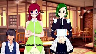 Office hentai babe's hot coffee date turns squirting wild part 6