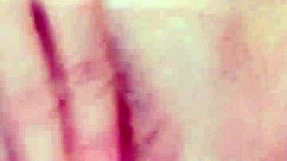 solo double penetration with toys fills her tight holes