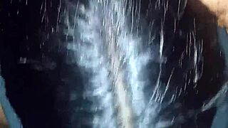 my baby mama shook my legs sucking till i bust on her face and hair