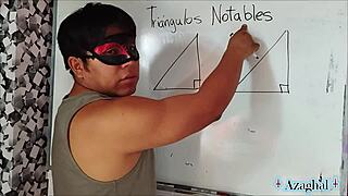 ready for some erotic trigonometry with your hot college student teacher?