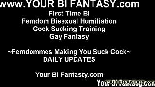 TEACHING YOU how to GIVE HEAD with dildo femdom instruction bdsm fetish toys fun
