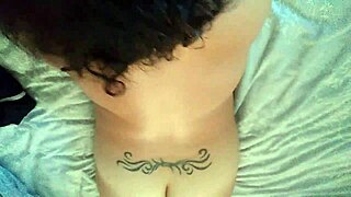 curly latina couple's curvy homemade anal passion unfolds