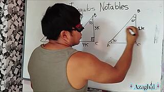 ready for some erotic trigonometry with your hot college student teacher?