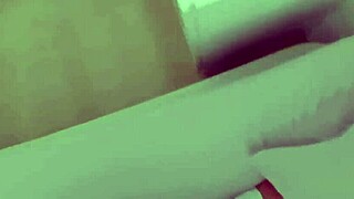 Dude, your stepmom's fingering her wet slit right next to you in bed!