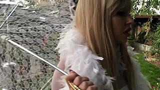 Nick Fury's Blowjob From Sexy Vampirella Emma Frost Cosplay Duo