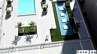 sara jay's best close-up tongue fuck milks every squirting orgasm drop