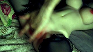 I'm chilling in the bedroom strumming my guitar feeling so relaxed and content right now