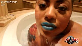 ceecee flaunts her huge beautiful tits and ass