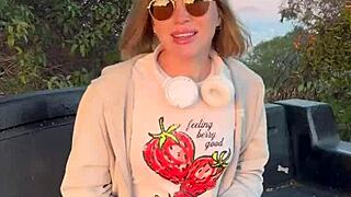 check out my first public flashing turned orgasm in sfw!