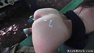 hey blonde army teen wanna scissor hard in hd uniform play?