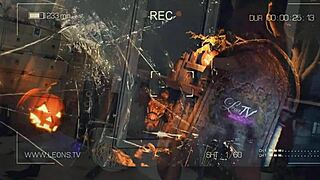 Ready to watch hot teens flash boobs and naked asses in thongs at halloween party?