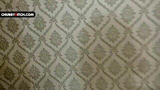 nerdy master turns into plump blonde's horny fucktoy slave