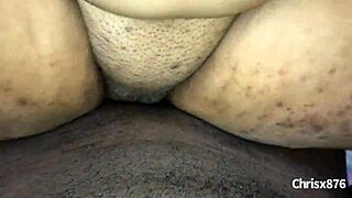 AMATEUR BLACK FUCKS FAT PUSSY DOGGYSTYLE!