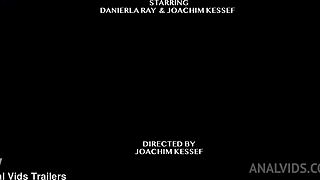 Ukrainian Daniela Ray Gags on BBC Deepthroat Anal Casting KS135