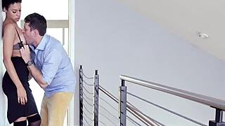 Amethyst Banks Delivers Bent-Over Anal And Deepthroat Ebony Elegance