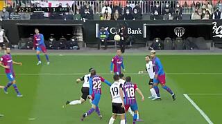 Did you see Valencia CF take on FC Barcelona in that intense 2-4 match?