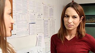 Amber Rayne And Dani Daniels Scissor In Heels Party Sin!