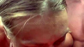 whoa this savage blowjob and car masturbation looks insane