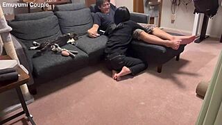 My hot wife's loving creampie sex makes her spasm in orgasm!