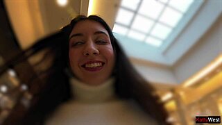 wanna see this teen pee wet in public mall jeans? flashing fetish!