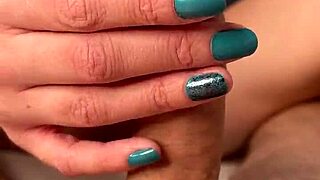 Girlfriend's Close-Up Handjob Jerk-Off Cumshot Day 45