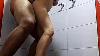 amateur milf nora cheats on hubby getting fucked rough in hotel shower by andy z's monster cock after metro meetup