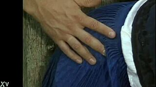 master bends blonde peasant slut over for rough doggy pounding?