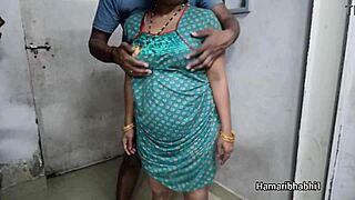 hot indian desi bhabhi in sexy gown