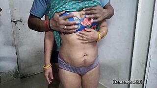 hot indian desi bhabhi in sexy gown
