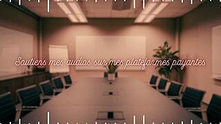French femdom whispers dirty control in your ear... ready to submit?