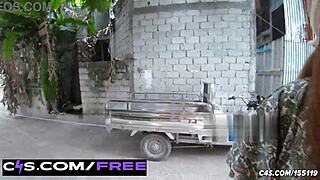 sexy teen marina walks public then wets jeans humiliating outdoor accident