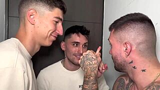 Brittany Taylor begs for gangbang triple stuffing her tight latina holes